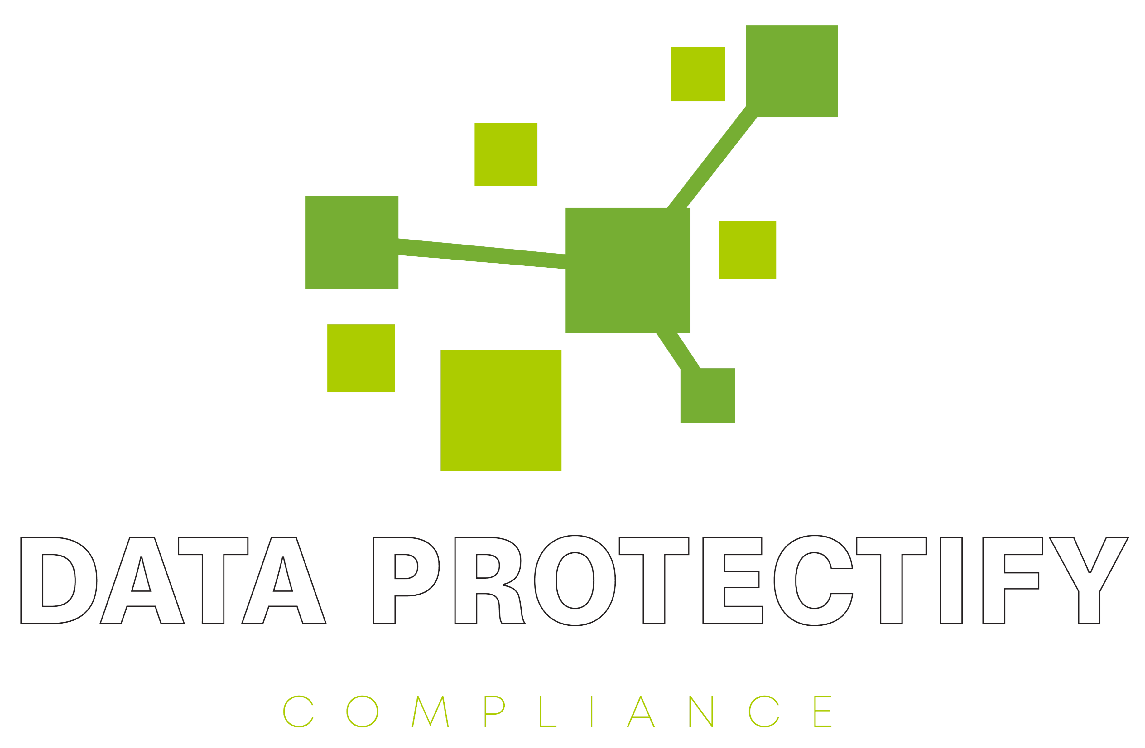 Data Protectify Logo White Full